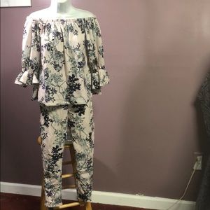 2 Piece Baby Pink Outfit